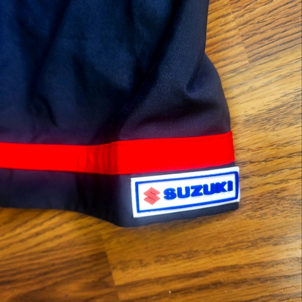 Authentic Team Suzuki GSX-R racing pit crew shirt by MPM Array Canada Made B25 - Picture 5 of 12